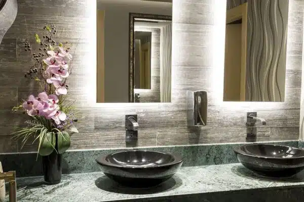 Remodeling A Commercial Bathroom - Tioga Plumbing and Electric